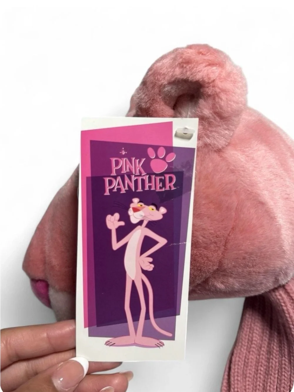 NEW Pink Panther Golf Driver Head Cover Winning Edge Designs Cartoon Plush 460cc